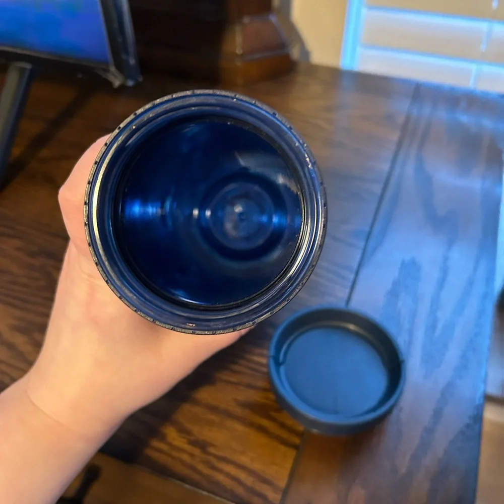Starbucks blue tumbler